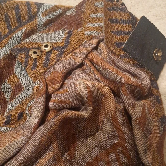 Soft Surroundings Asmara Embellished Topper wrap One size - Picture 7 of 7